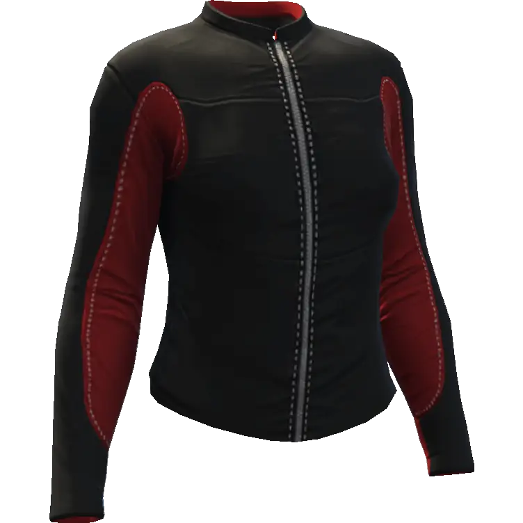 Гоночный бомбер со вставкой