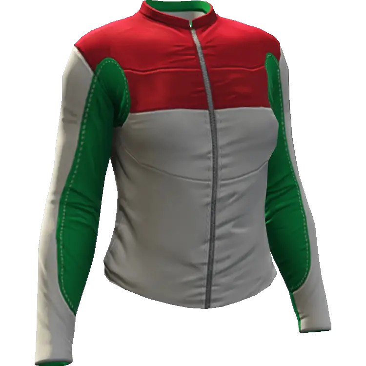 Гоночный бомбер со вставкой