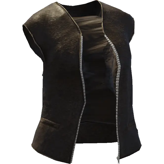 Открытая жилетка байкерская