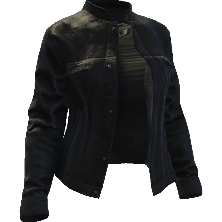 Открытая куртка бандитка