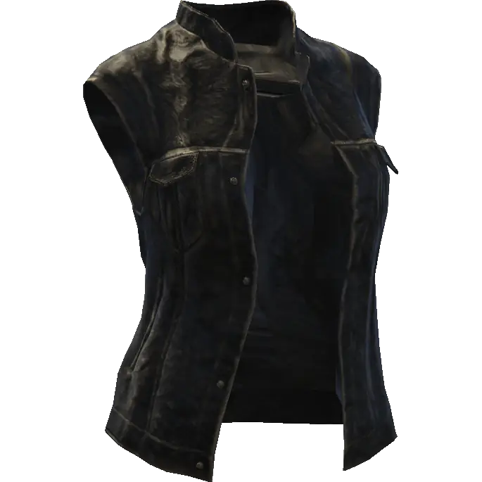 Открытая жилетка байкерская