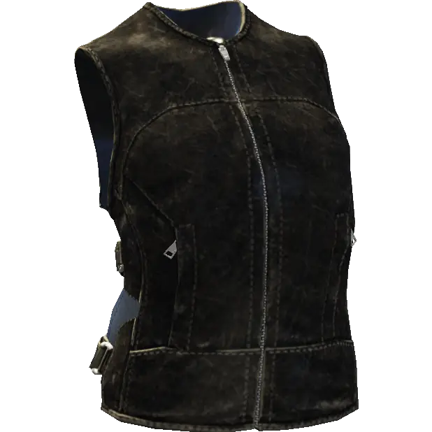Закрытая жилетка байкерская