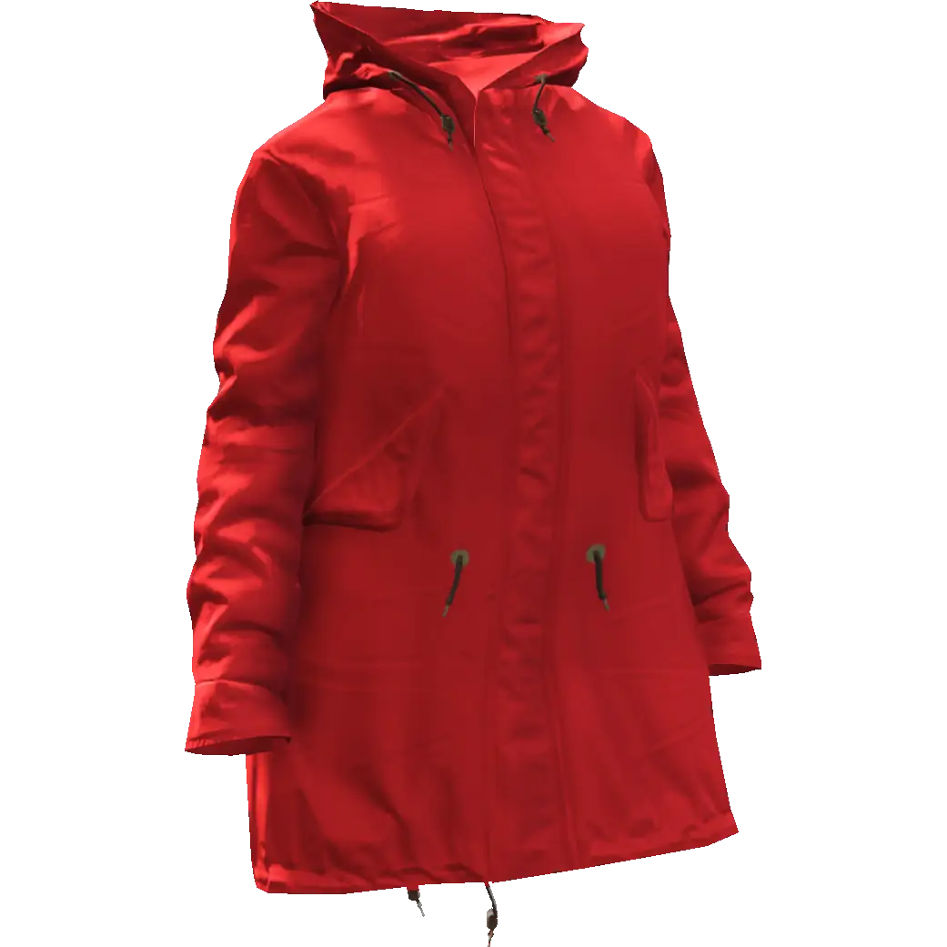 Закрытая куртка с шнурками