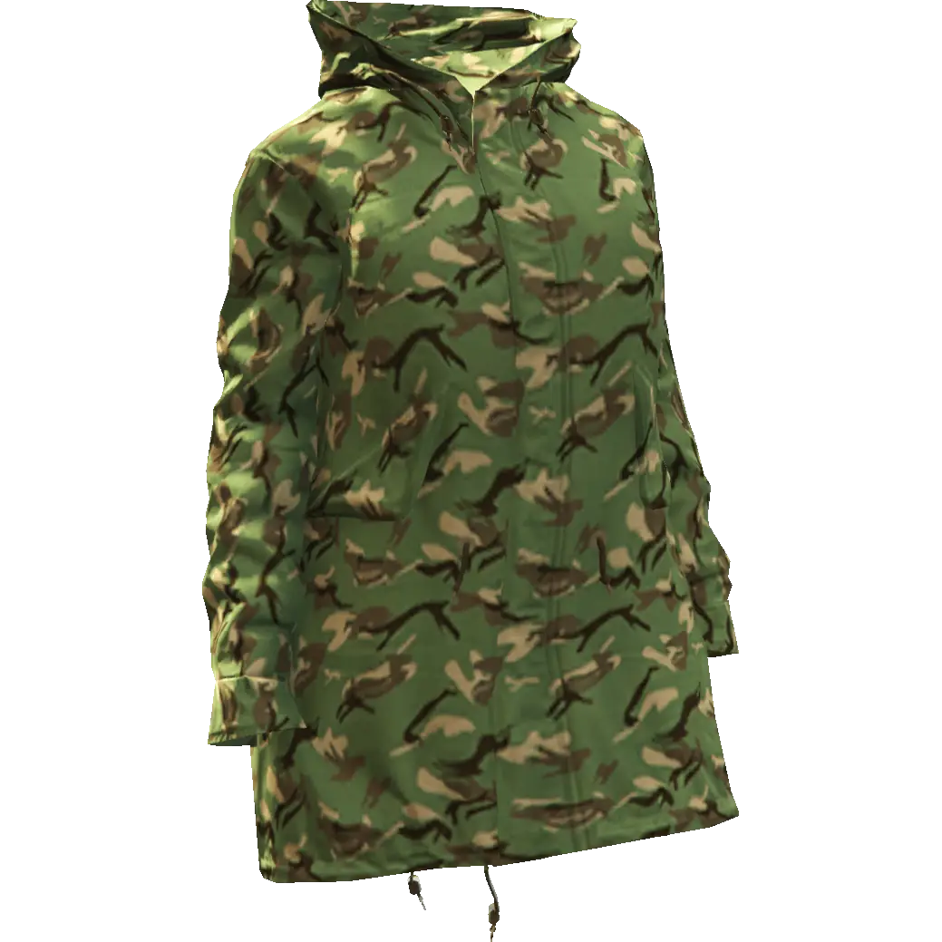 Закрытая куртка с шнурками