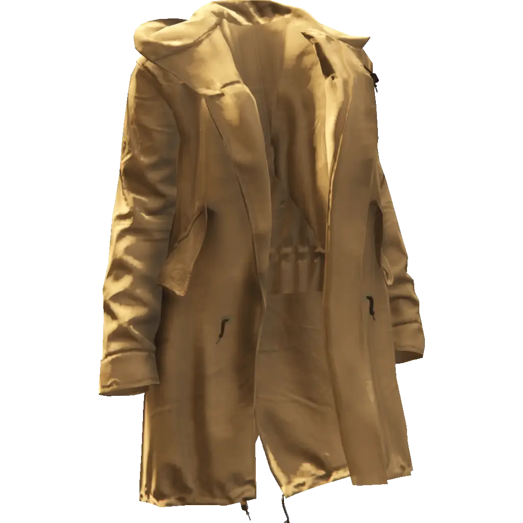 Открытая куртка со шнурками