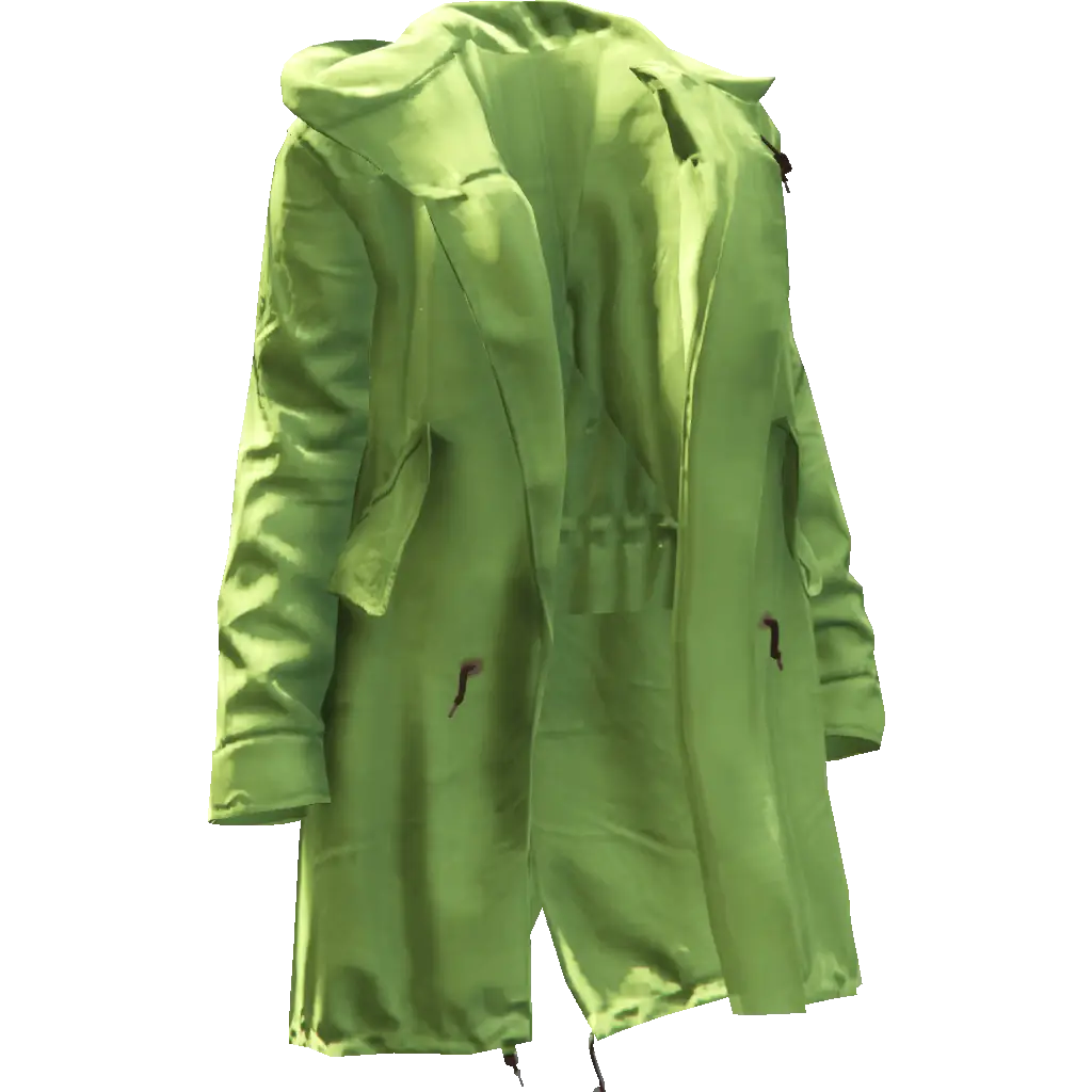 Открытая куртка со шнурками