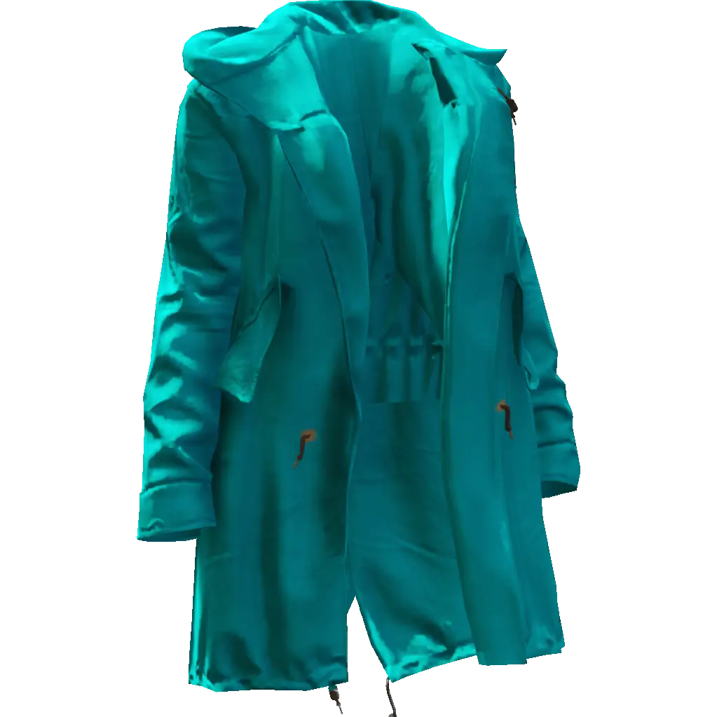 Открытая куртка со шнурками