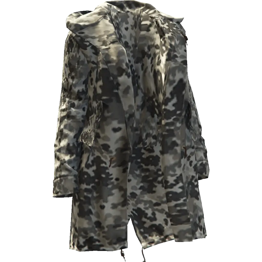 Открытая куртка со шнурками