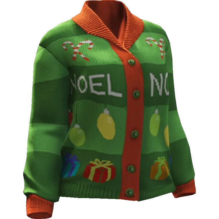 Кофта с ёлками №1