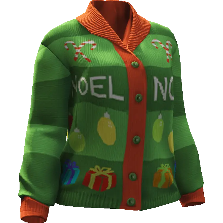 Кофта с ёлками №2