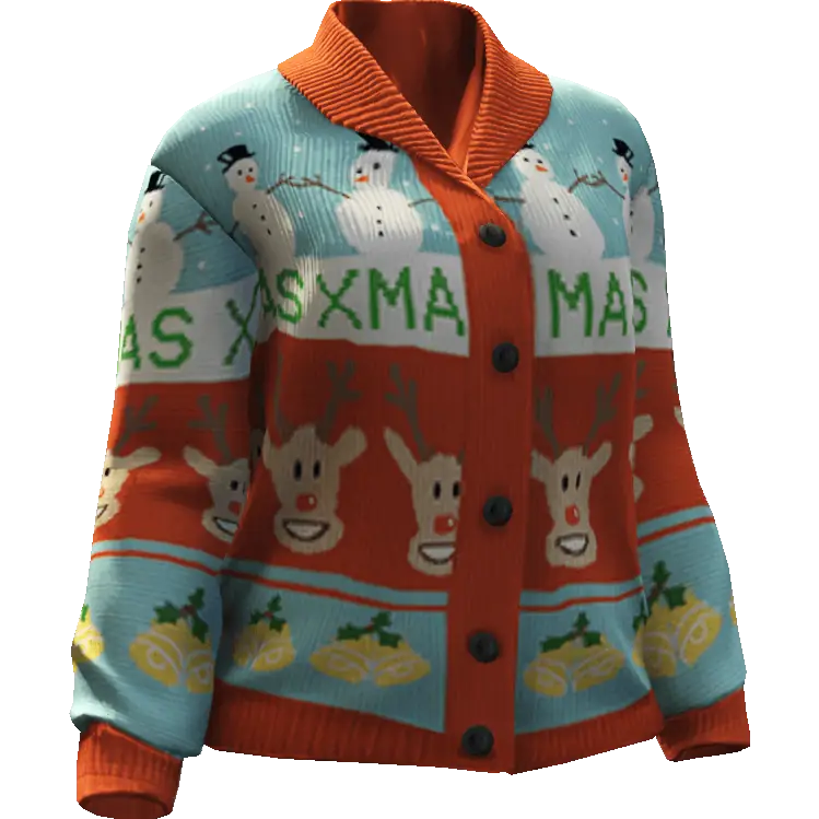 Кофта с ёлками №2