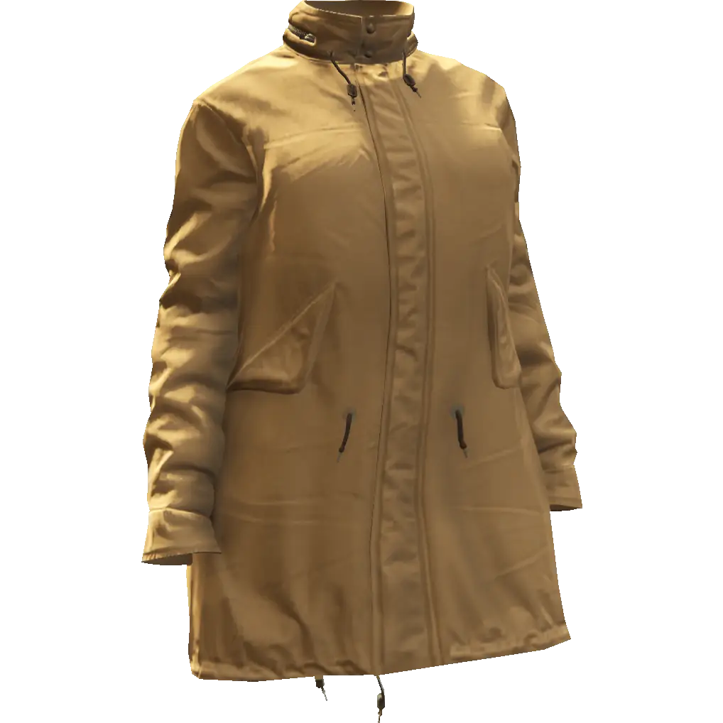 Закрытая модная куртка