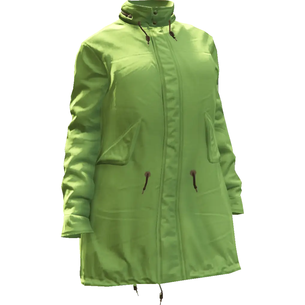 Закрытая модная куртка