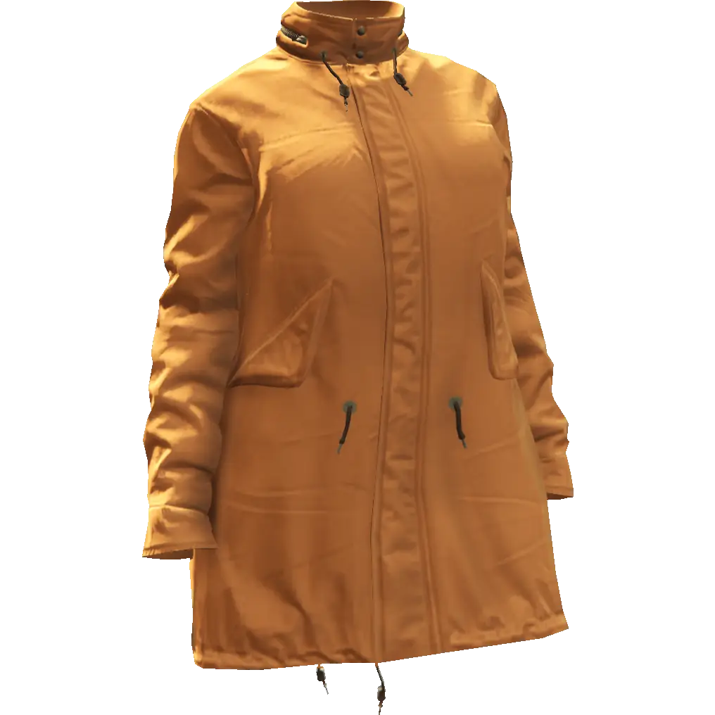 Закрытая модная куртка