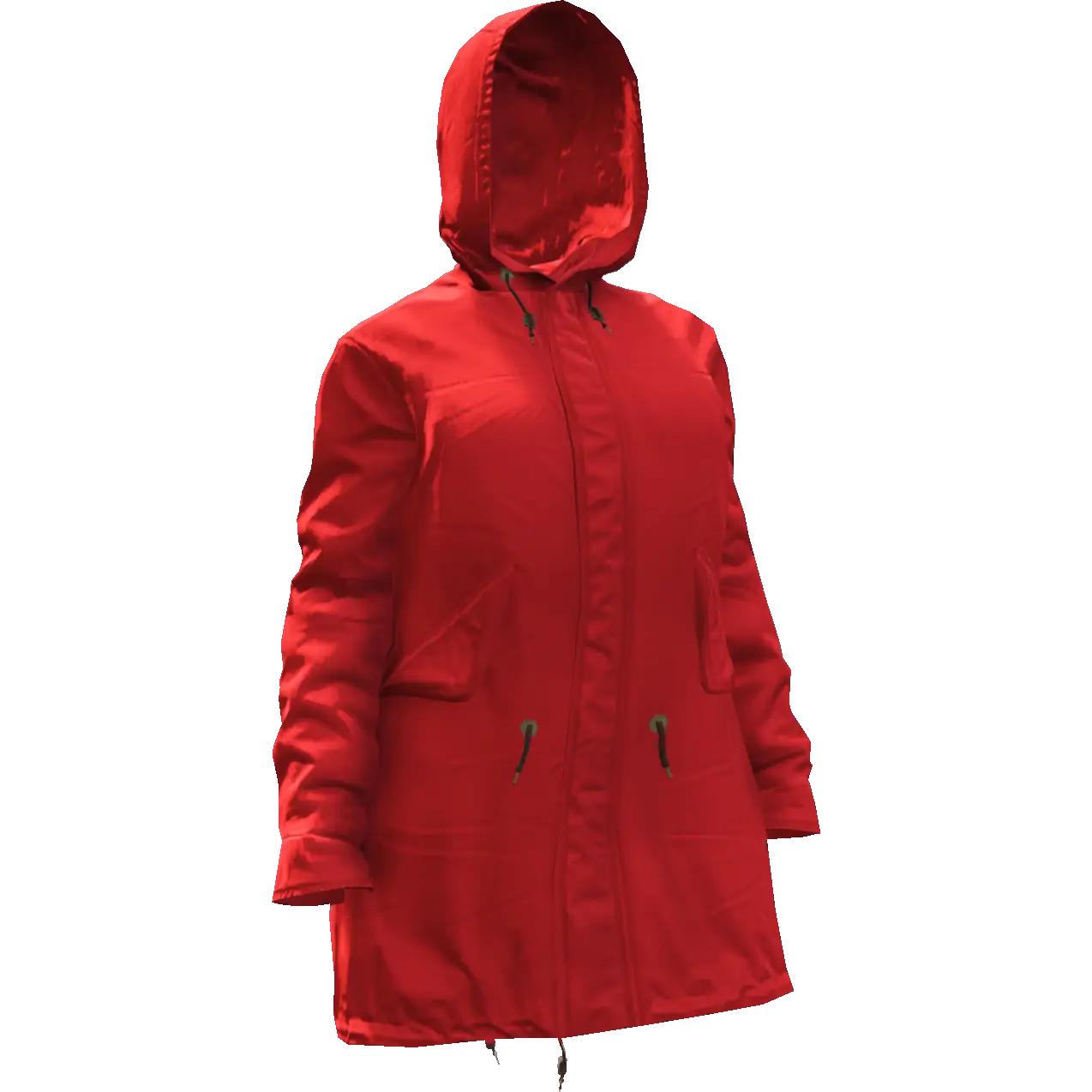 Закрытая модная куртка с капюшоном