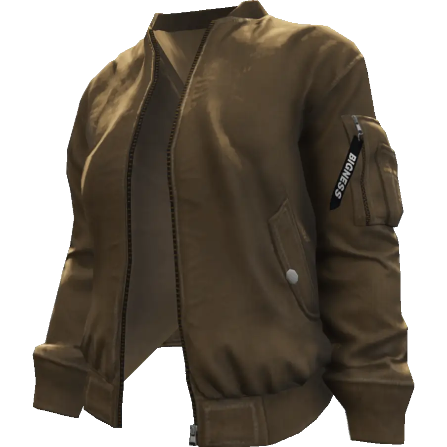 Куртка спортивная расстегнутая