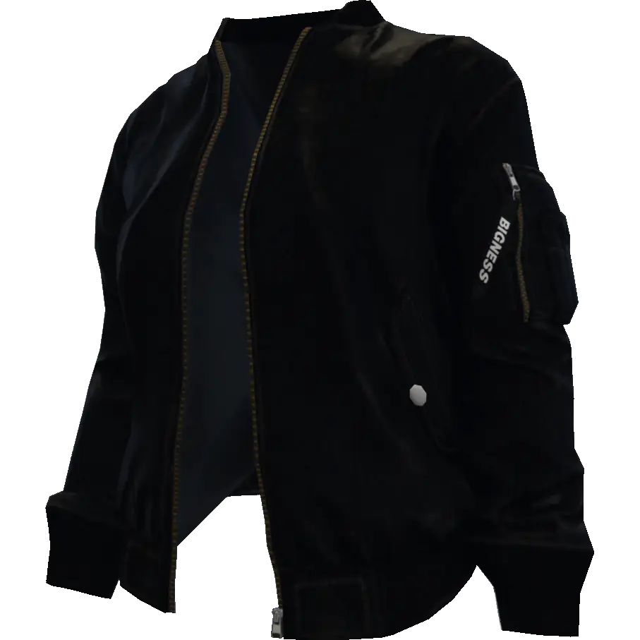 Куртка спортивная расстегнутая