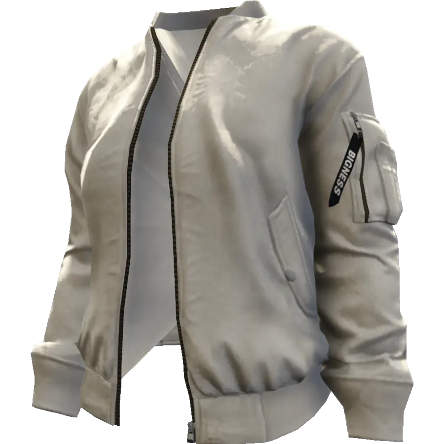 Куртка спортивная расстегнутая