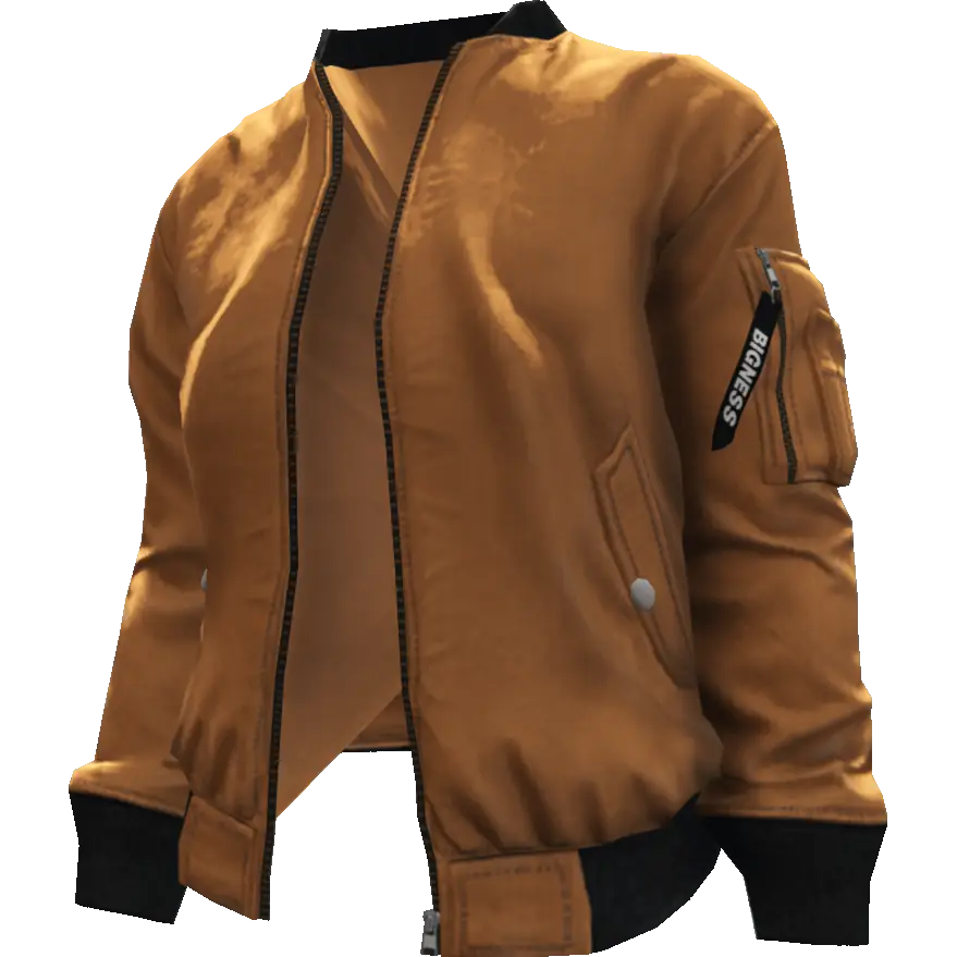 Куртка спортивная расстегнутая