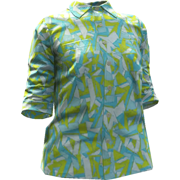 Рубашка с короткими рукавами