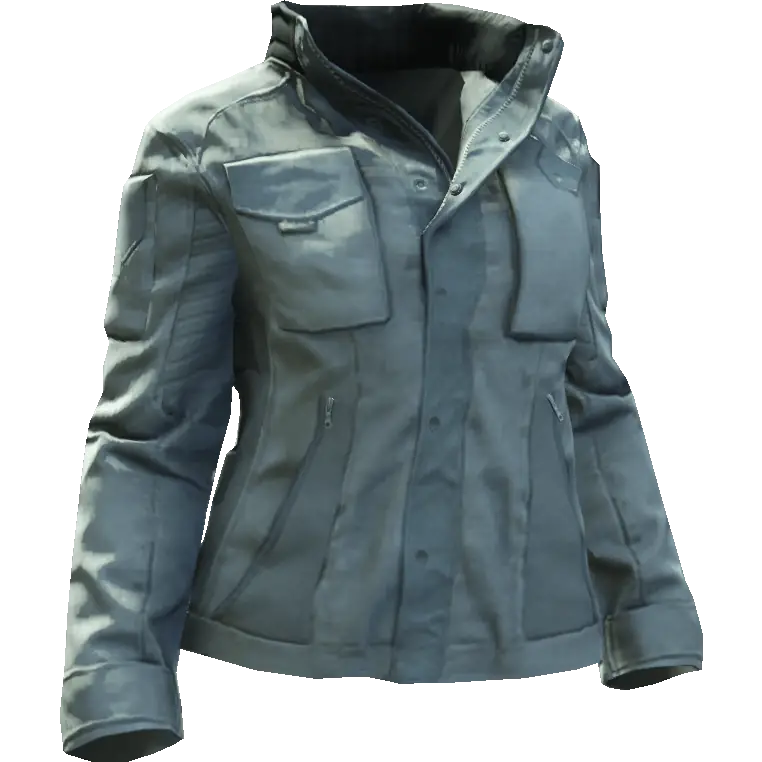 Закрытая куртка пуховая