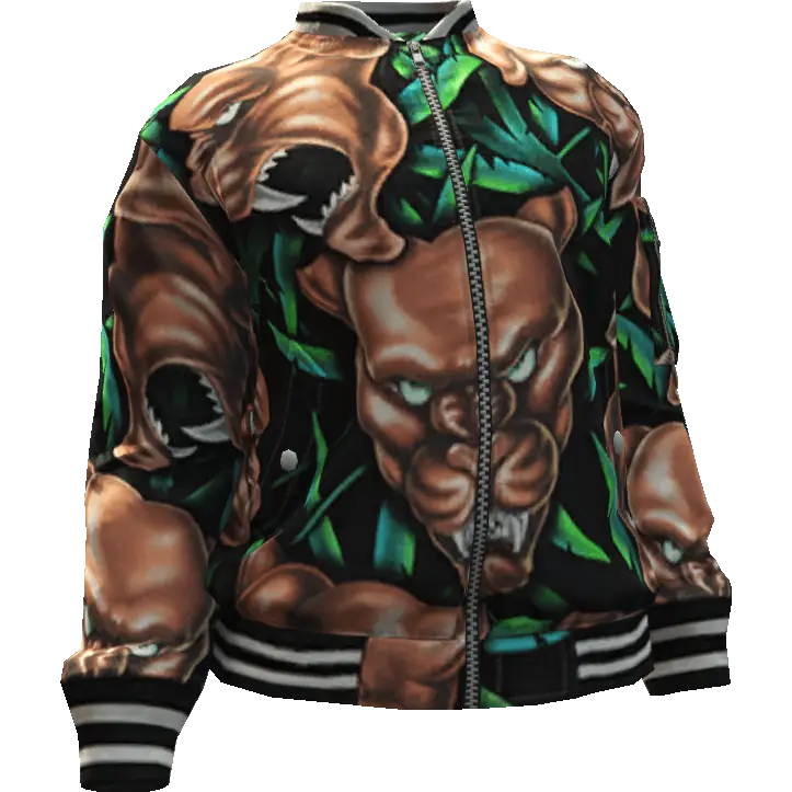 Куртка с пантерами