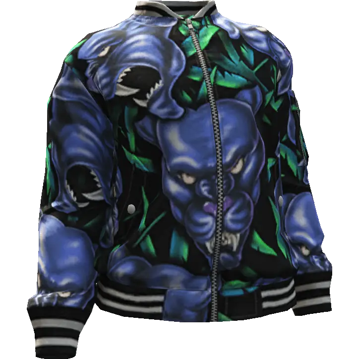 Куртка с пантерами