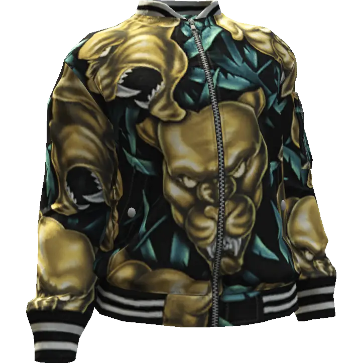 Куртка с пантерами