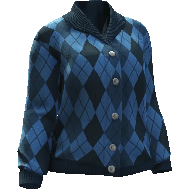 Кофта с пуговицами