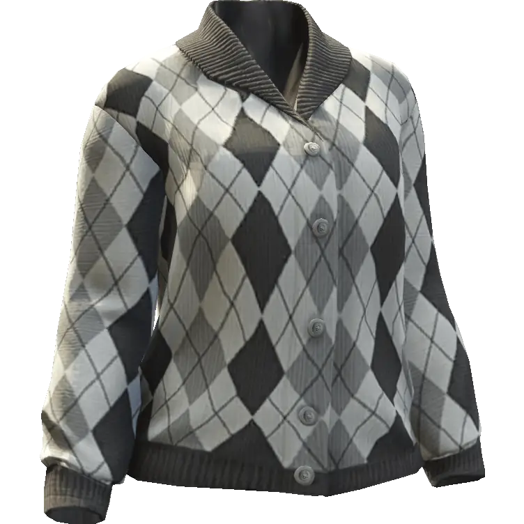 Кофта с пуговицами