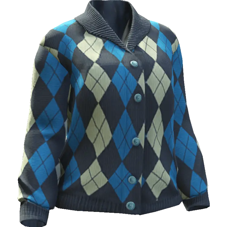 Кофта с пуговицами