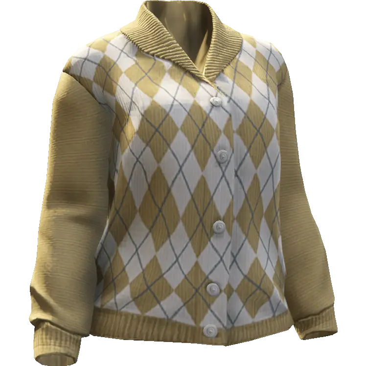 Кофта с пуговицами