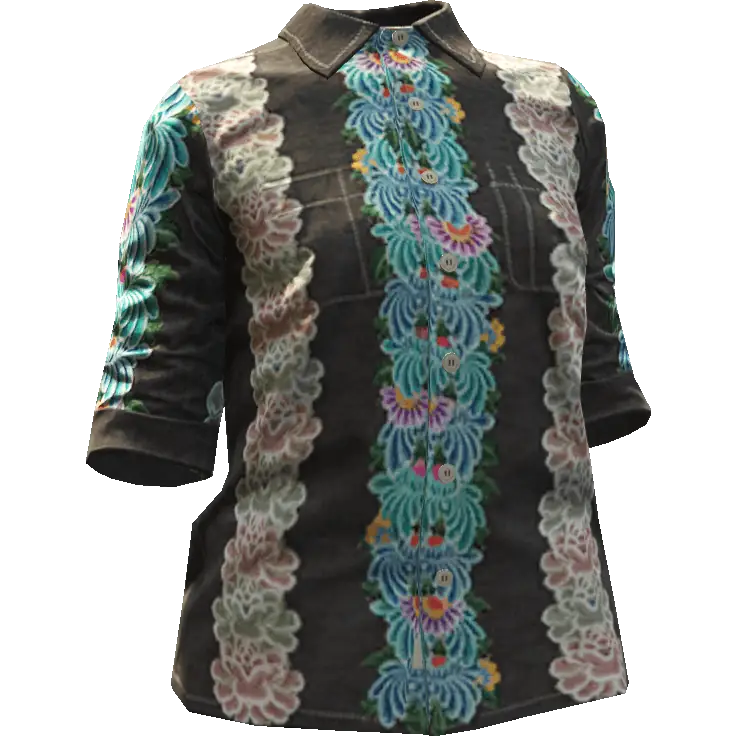 Рубашка с узором