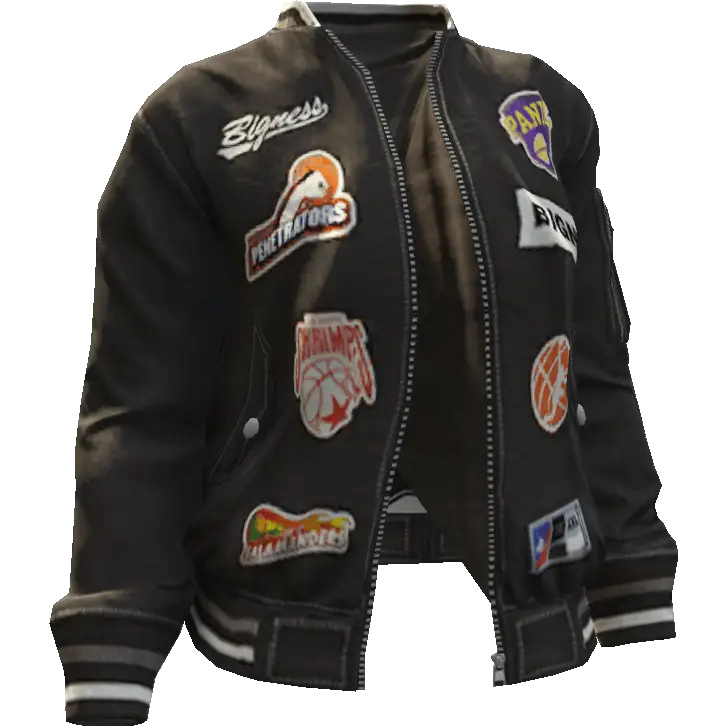 Открытая куртка с пантерами