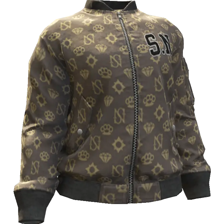 Куртка в кружок