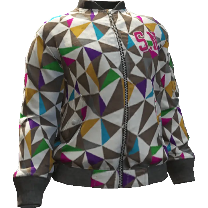 Куртка в кружок