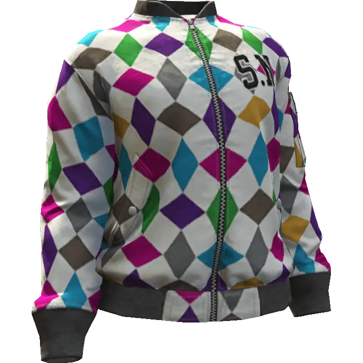 Куртка в кружок