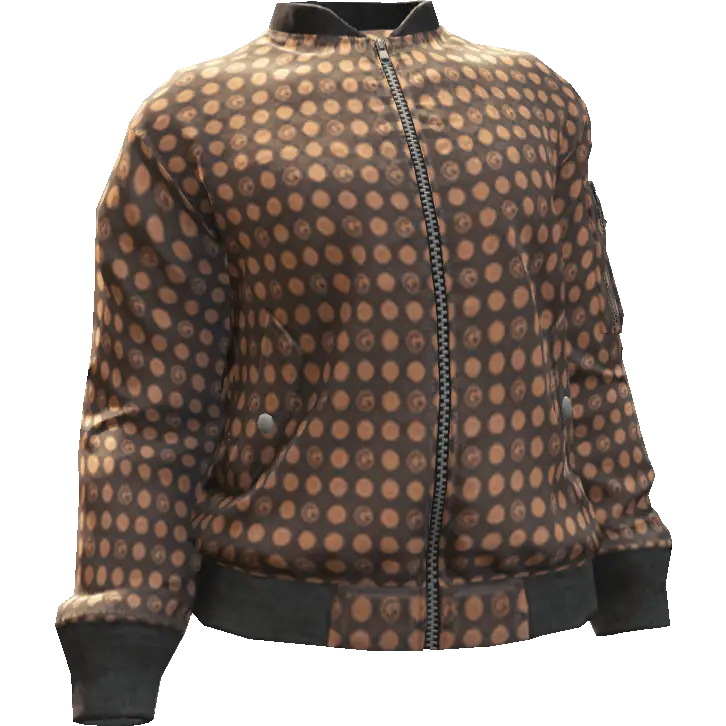 Куртка в кружок