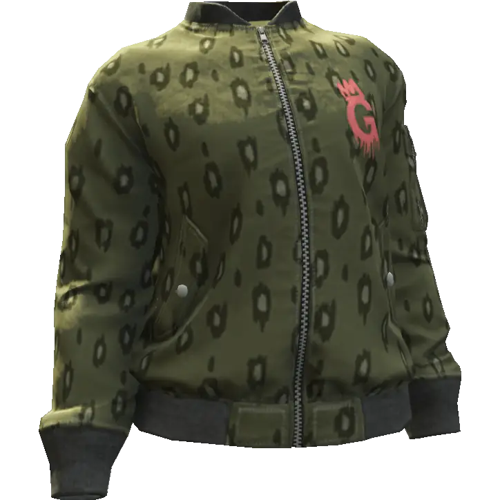 Куртка в кружок