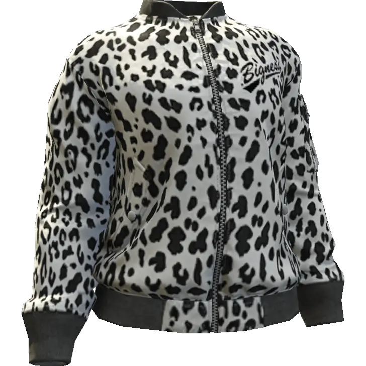 Куртка в кружок