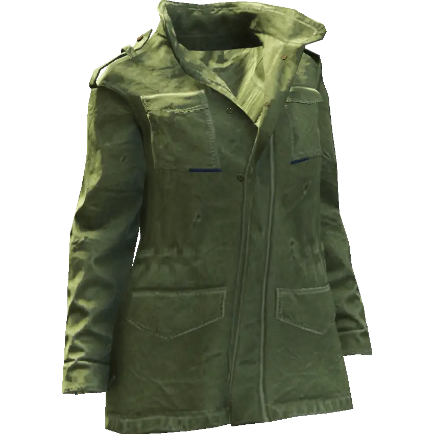 Закрытая куртка с мишенью