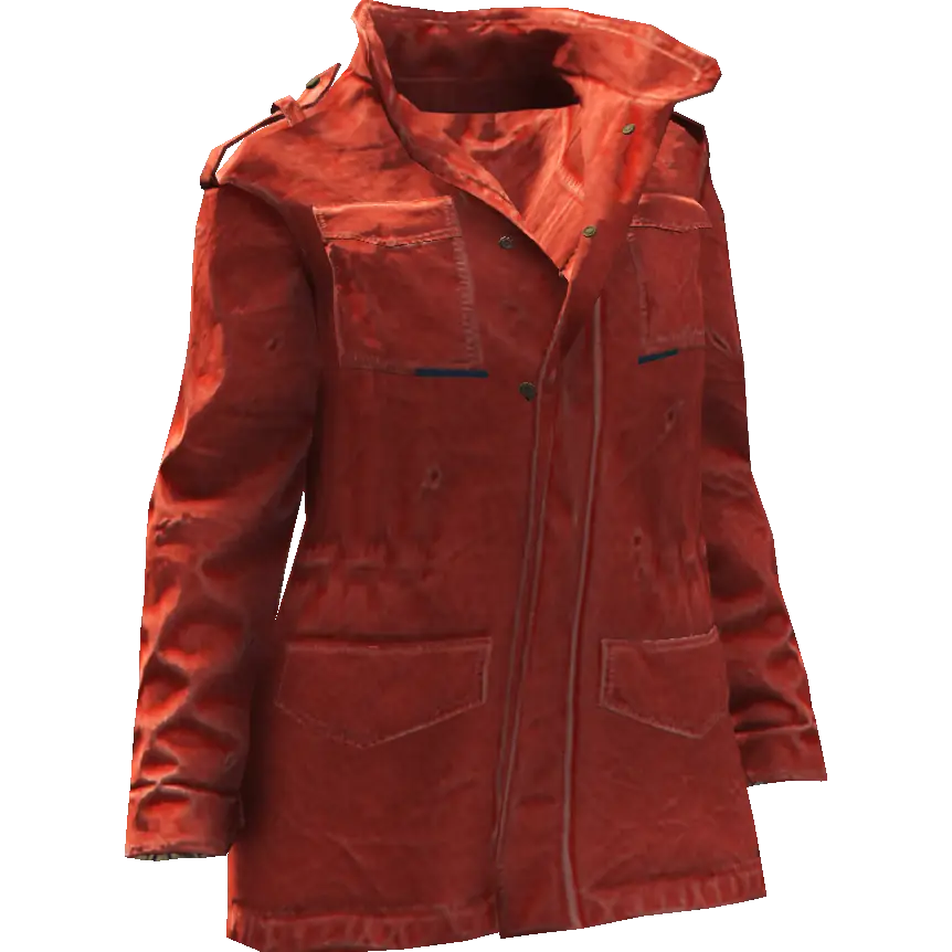 Закрытая куртка с мишенью