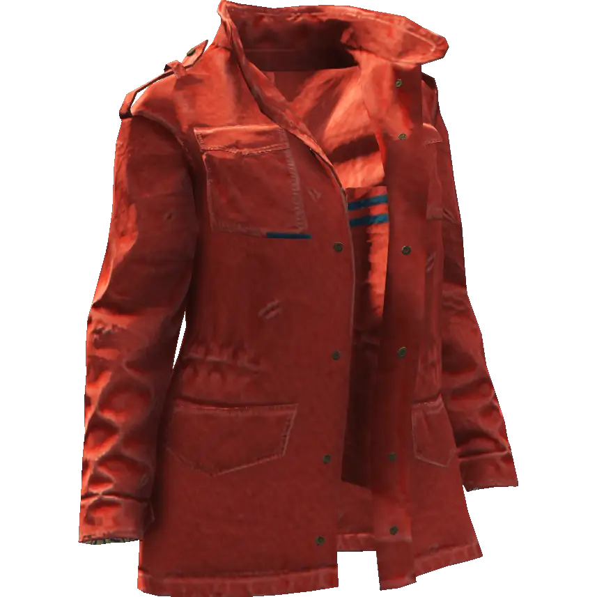 Открытая куртка с кармашками