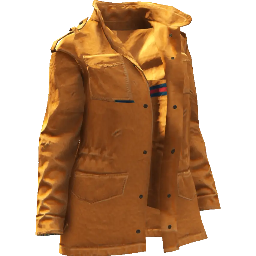 Открытая куртка с кармашками