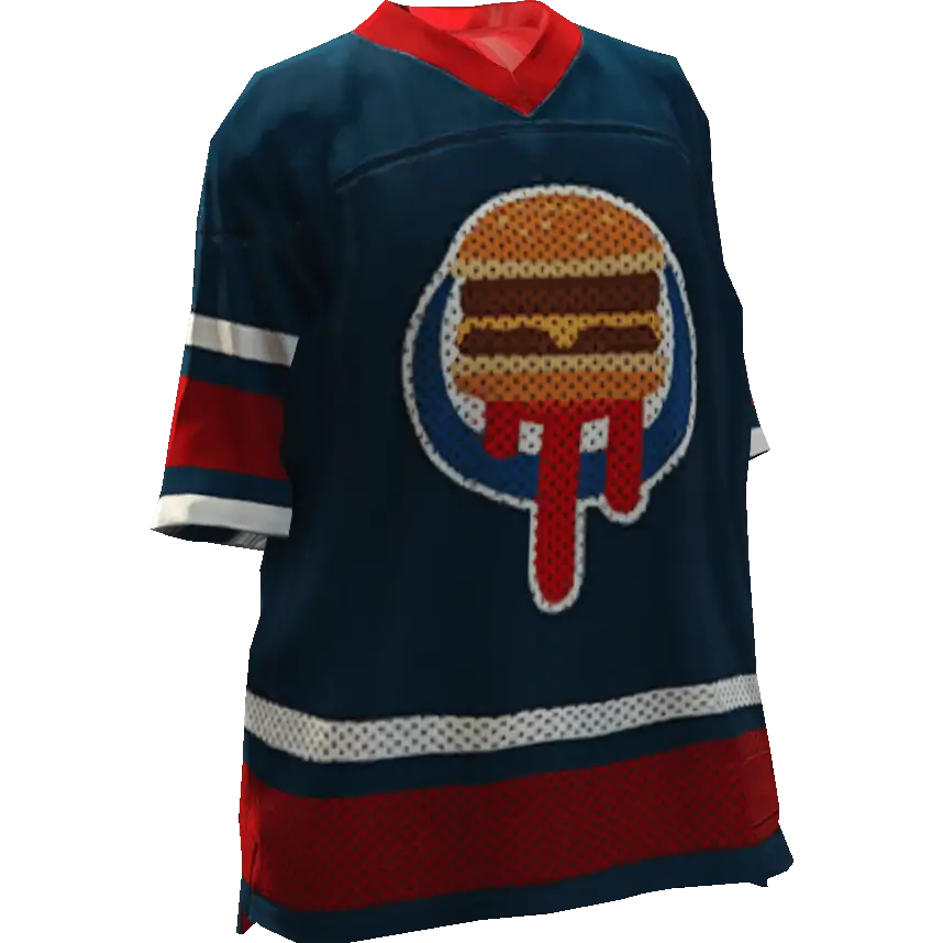 Длинная футболка 'Burger'