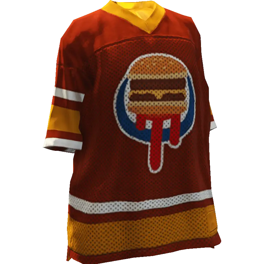 Длинная футболка 'Burger'