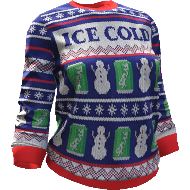 Вязаная кофта 'Burger-Shot'