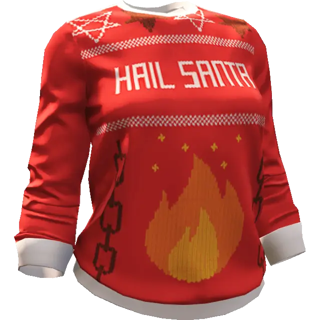 Вязаная кофта 'Burger-Shot'