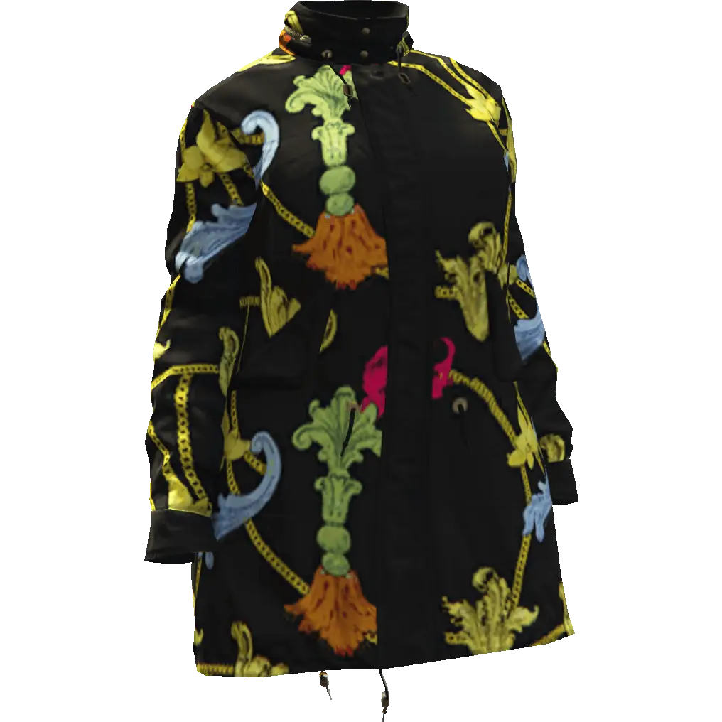 Разноцветная куртка 'Diamond' №1