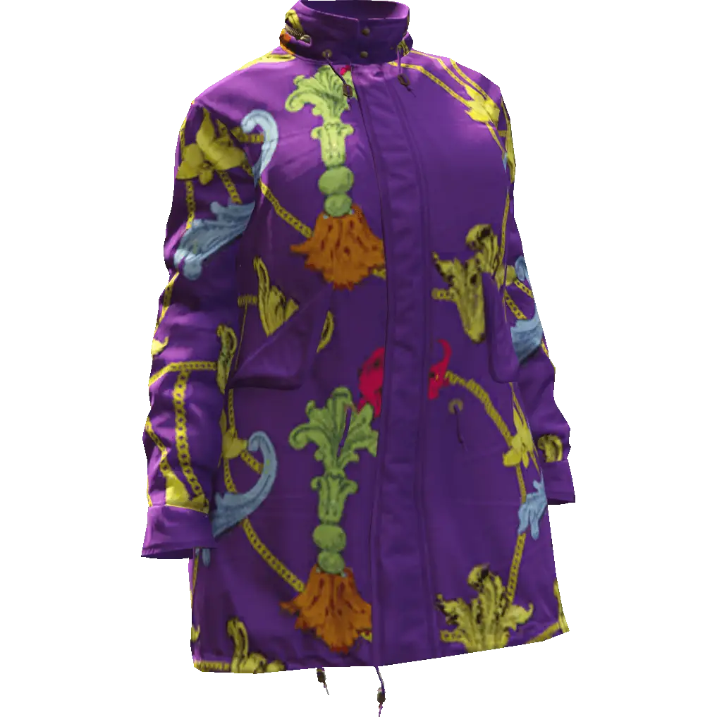 Разноцветная куртка 'Diamond' №1